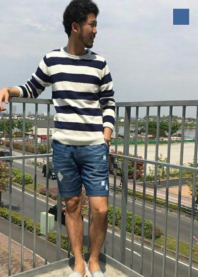 【SALE】ダメージジョグショートパンツ
