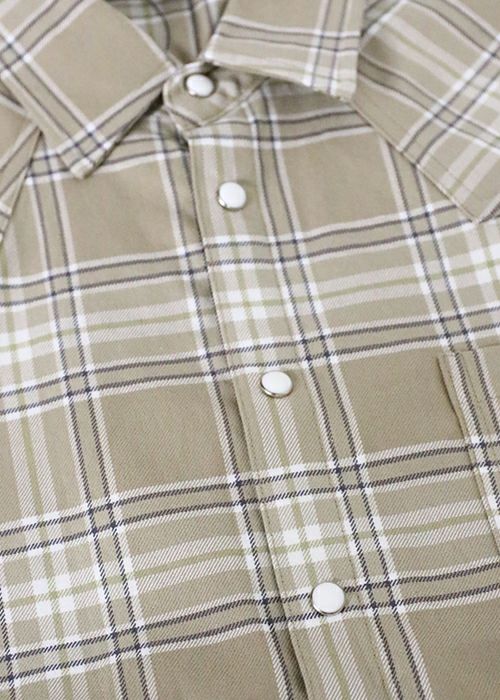 オーバーチェックロングシャツ | adamsJUGGLER（アダムス