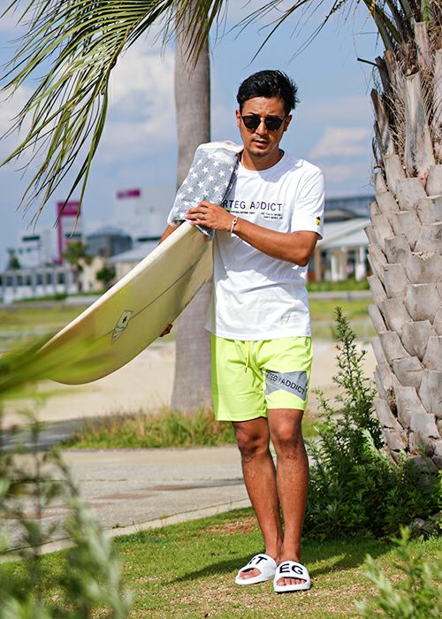 ALITE WEAR ボードショーツ グリーングラデーション Green Mens Physique Board Shorts: Athletes Performance Gear