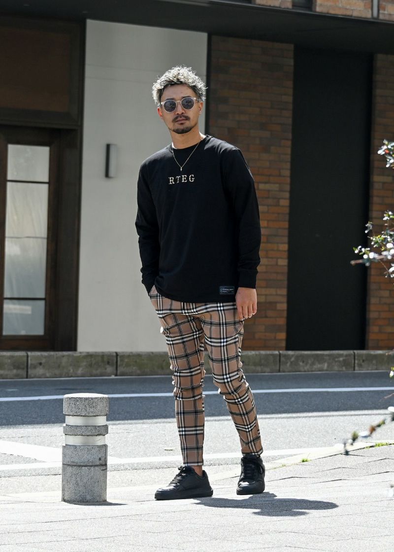 RTEGO.Bチェックパンツ | adamsJUGGLER（アダムスジャグラー