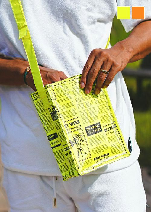 テリーショルダーバッグ★ニューカラー【Archivepke】Tennis bag RTEGホールパターンバッグ ジップバッグ ショルダーバッグ