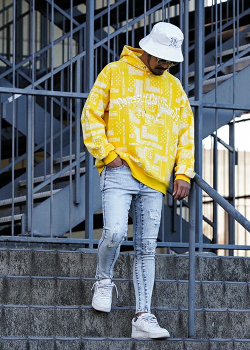 qwerty (クワーティ)PIXEL ART PARKA ピクセルアートパーカー | B'2nd ( ビーセカンド ) | US ONLINE  STORE（US オンラインストア）