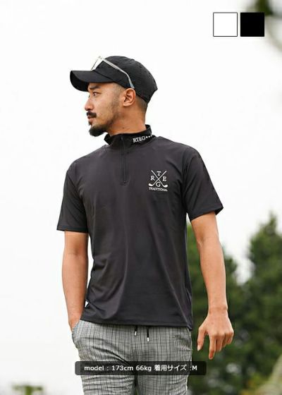 ハーフジップティー