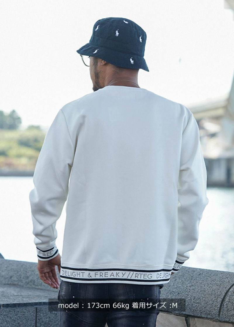 RTEGラインストーンスウェットプル | adamsJUGGLER（アダムス