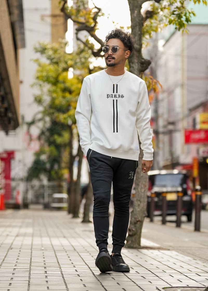 関税送料込 MINGA LONDON ブラックデニム ジョガー ハーフパンツ gritty-sweat-shorts_2_1000x.