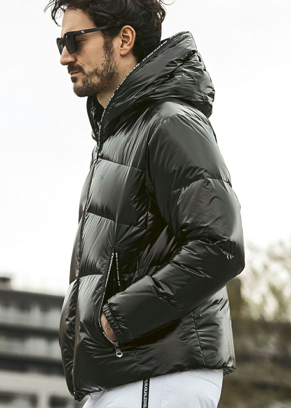 LOGO ZIP DOWN JACKET | adamsJUGGLER（アダムスジャグラー）公式  