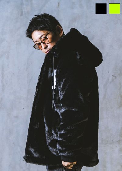 W/R EMファーフーディー