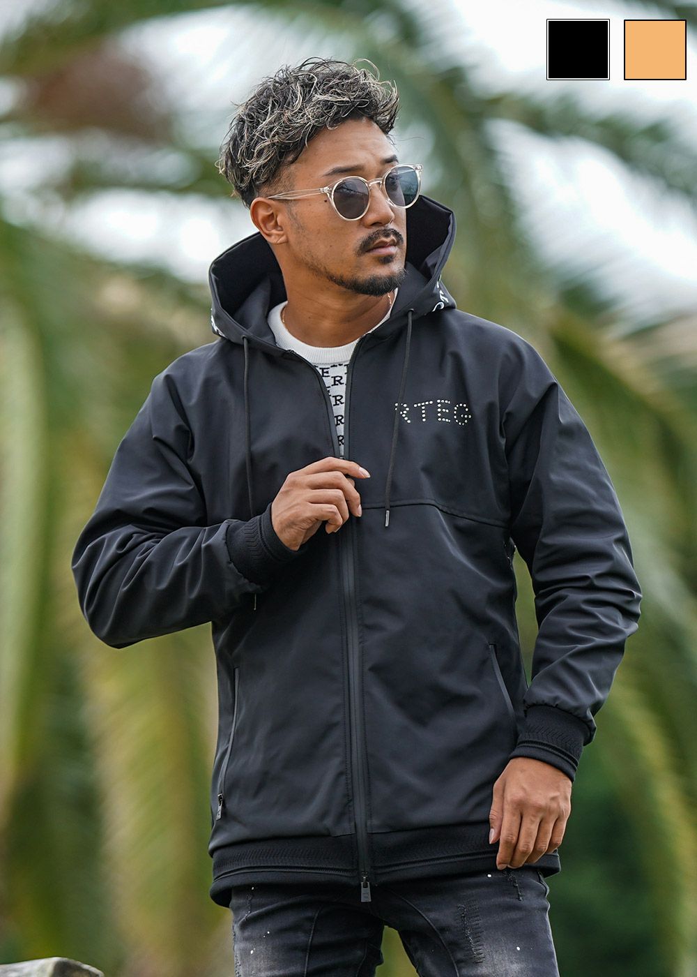 LOGO ZIP DOWN JACKET | adamsJUGGLER（アダムスジャグラー）公式