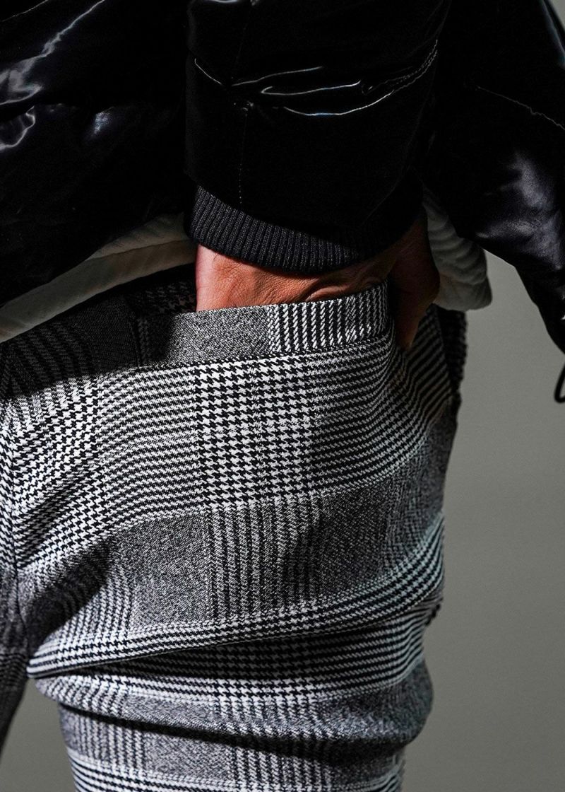 パンツ ojg Liugoo Leathers 本革 レギュラーフィットレザーパンツ メンズ