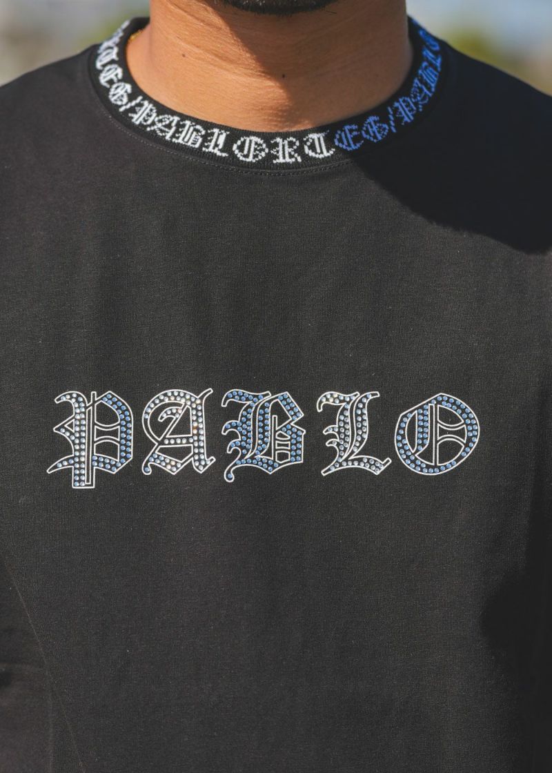 アダムスジャグラーRTEG PABLO ブラック Tシャツ Small アダムスジャグラー RTEG PABLO Tシャツ ブラック Sサイズ