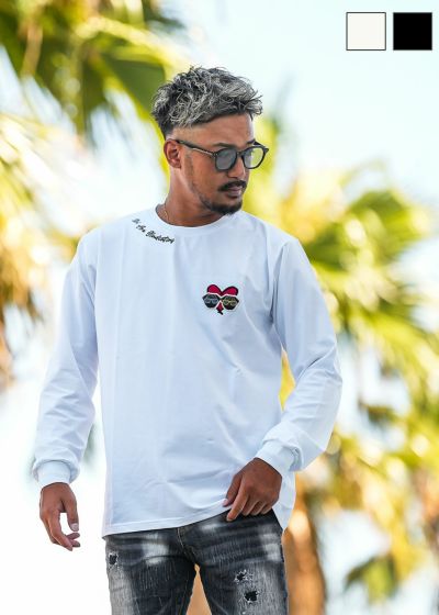 白髪 　adamsJUGGLER ✝️new item✝️ LONG T-SHIRT WITN RHINEST Price:8,910(tax